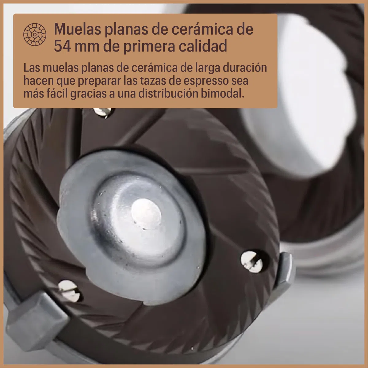 Baratza Vario+ Molinillo Eléctrico de Café en Grano, Blanco | Coffee Grinder con 22 Microajustes