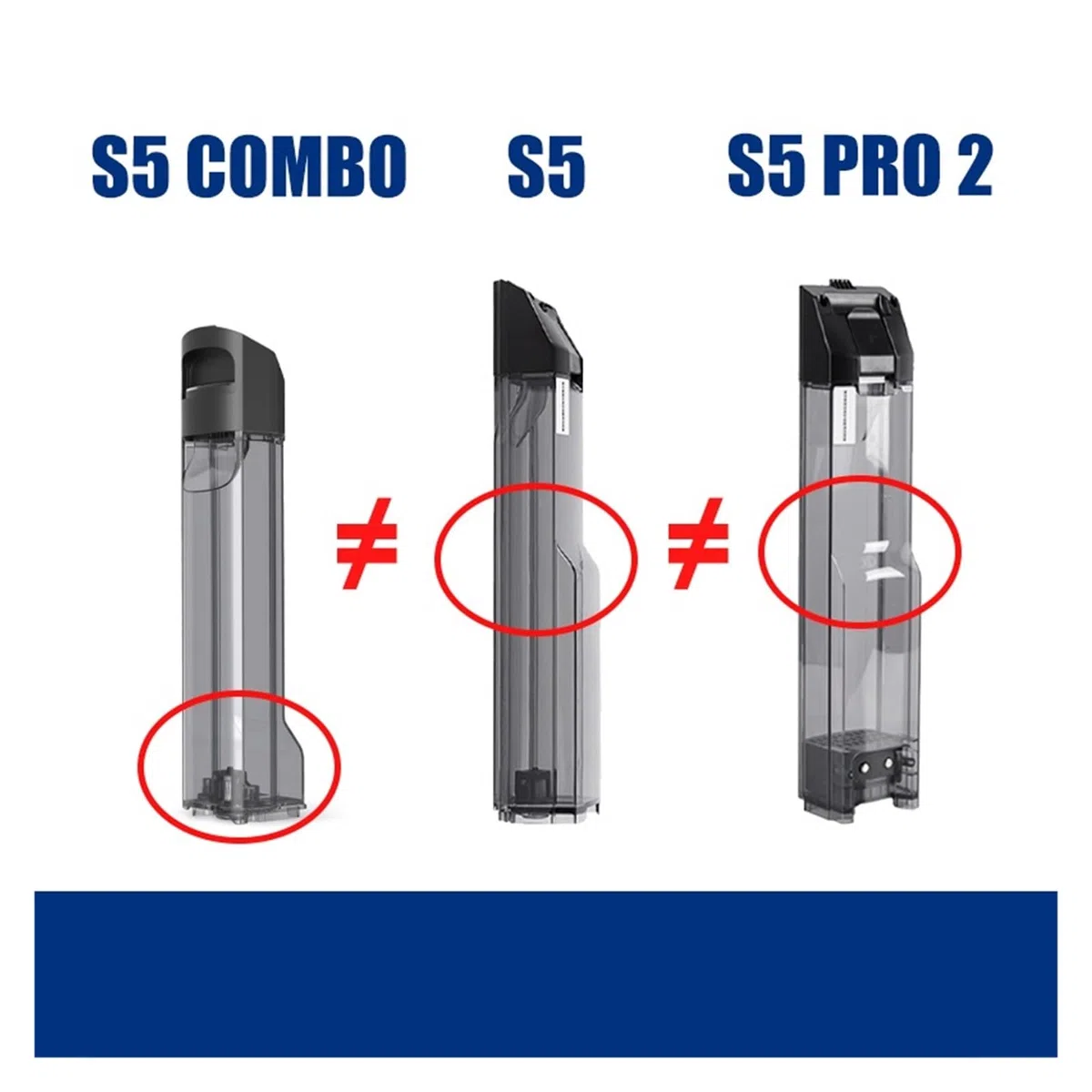 Reemplazo De La Cubierta Del Cepillo Del Tanque De Agua, Compatible Con Tineco, FLOOR ONE S5/S5 PRO 2, Aspiradoras Inteligentes En Seco Y Húmedo, Accesorios Y Piezas.(C)
