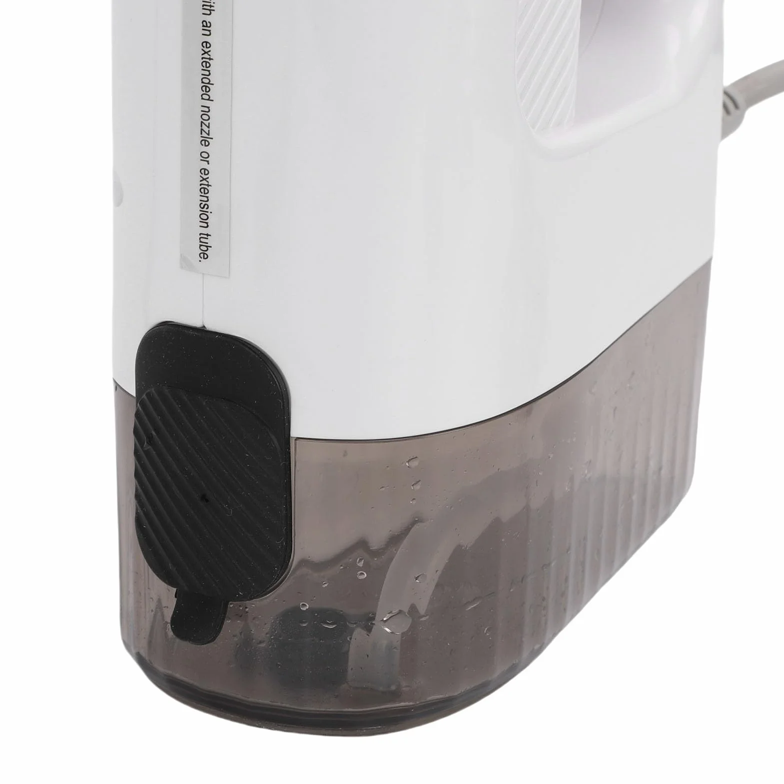 Tnfeeon Limpiador a Portátil de 1200 W con Tanque de Agua Transparente de 400 Ml, de Alta Temperatura de Calentamiento Rápido de 15 S para Limpieza del Hogar, Cocina y Coche (Enchufe europeo 220V)