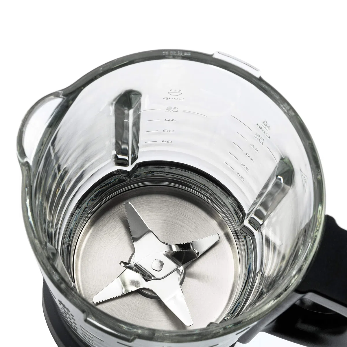 Westinghouse Batidora eléctrica con recipiente de cristal, 2 en 1 con función de cocción y batidora, batidora multifuncional de alto rendimiento con cuchillas de acero inoxidable, robot de cocina,