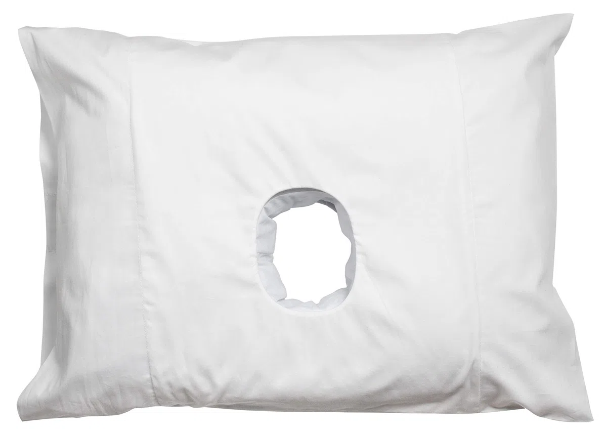 Almohada con Agujero para el Oído, Dolor de CNH, hecho en RU | Vuelve a dormir sobre el lado dolorido sin aplastar el cartílago. Alivia CNH, piercings, tinnitus y presión de auriculares.