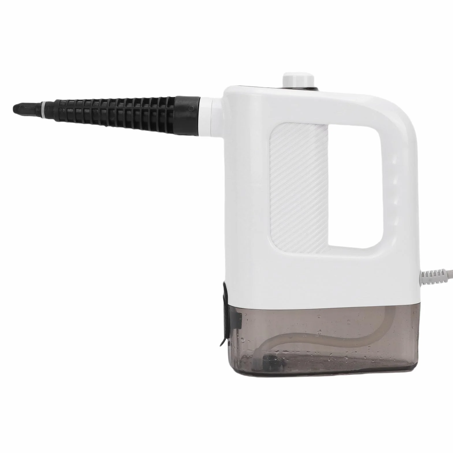 Tnfeeon Limpiador a Portátil de 1200 W con Tanque de Agua Transparente de 400 Ml, de Alta Temperatura de Calentamiento Rápido de 15 S para Limpieza del Hogar, Cocina y Coche (Enchufe europeo 220V)