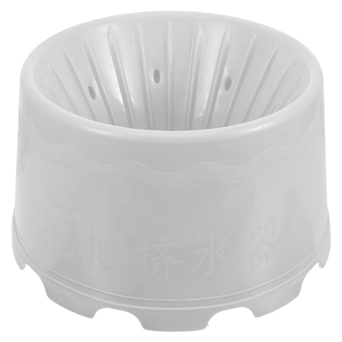 Cubo para Trapeador de Plástico con Drenaje y Orificios Múltiples, Cesta para Secar Trapeadores, Adecuado para Limpieza en Baño y Escurrido