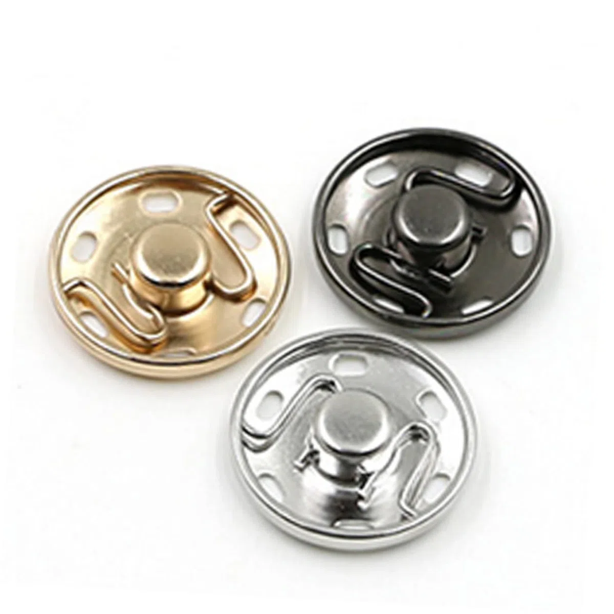 Operitacx 750 Juegos De Kit De Broche De Metal Para Coser Broches De Presión Broches De De Accesorios De De Ropa Sujetadores De Presión De Latón