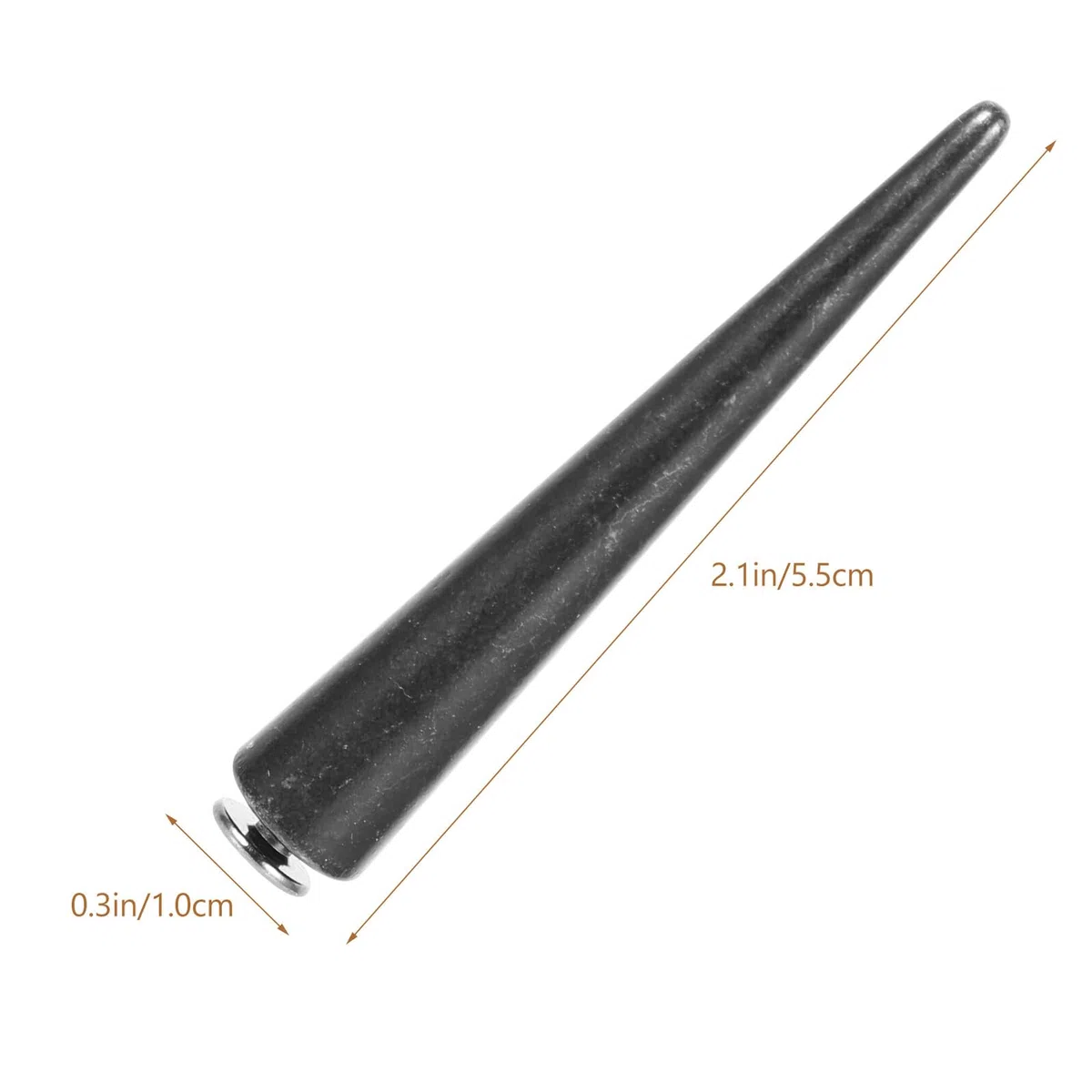 LIFKOME 30 piezas Unidades de Tachuelas Cónicas Punk para Bolsos y Ropa Remaches de Metal para Manualidades DIY Cuero Accesorios Decorativos para Cinturones y Prendas