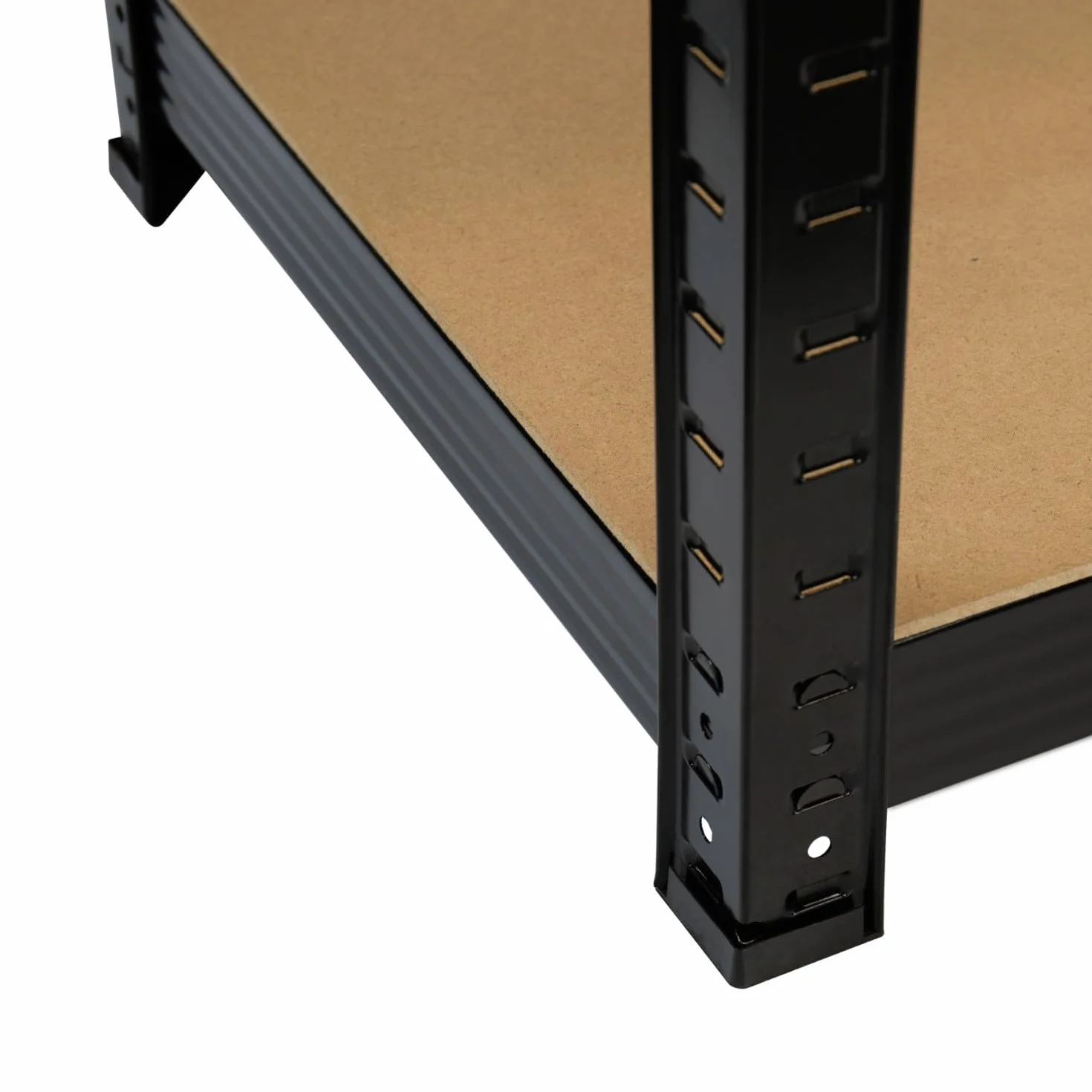 THINIA HOME - Estantería Modular Almacenaje (Pack 2), Acero y MDF Antihumedad, Hogar, Trastero, Garaje, 5 Baldas Ajustables, Carga Máxima 875Kg, 90x40x180cm (Largo x Ancho x Alto)