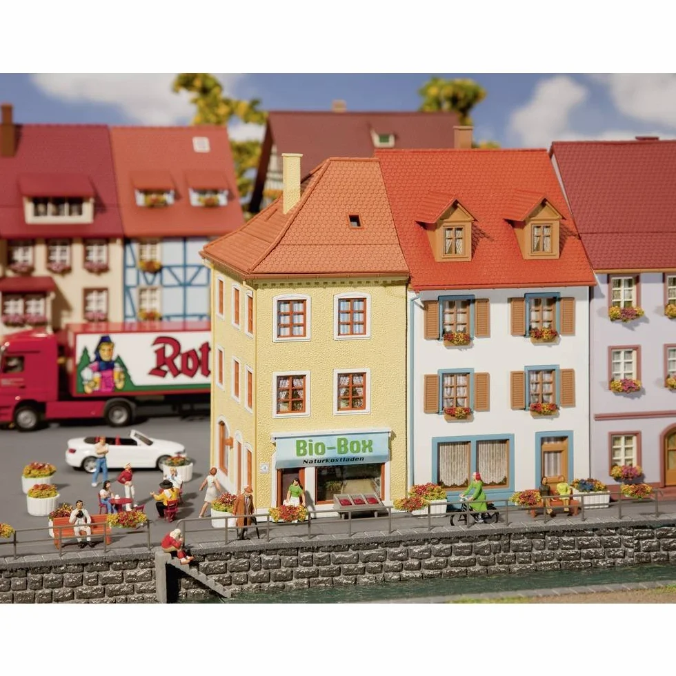 Faller - Edificio de Negocios y oficinas de modelismo ferroviario Escala 1:87