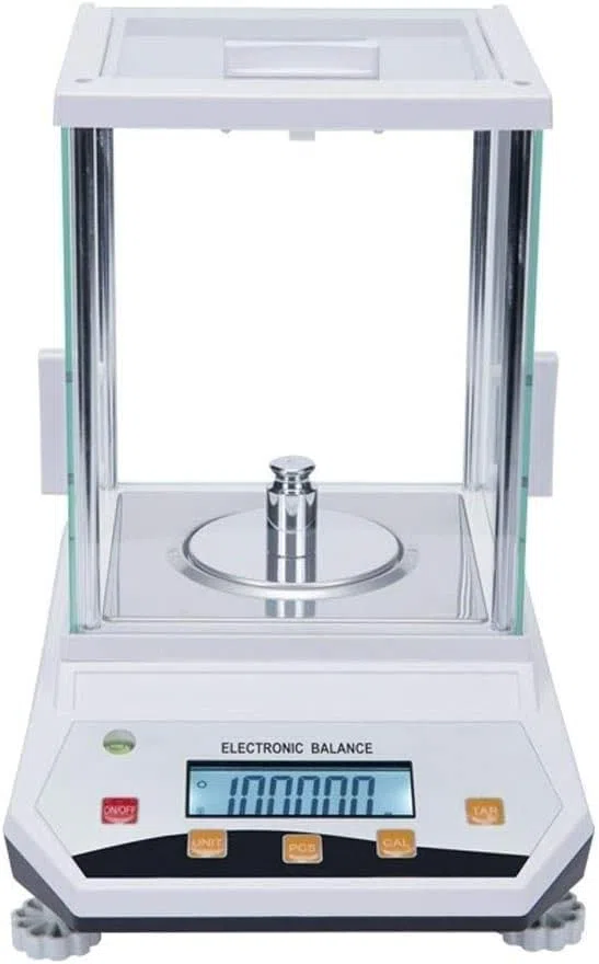Balanza Digital para joyería, balanza analítica de precisión Recargable, báscula electrónica Industrial para Piezas y Monedas, balanza de inventario de Gramos,