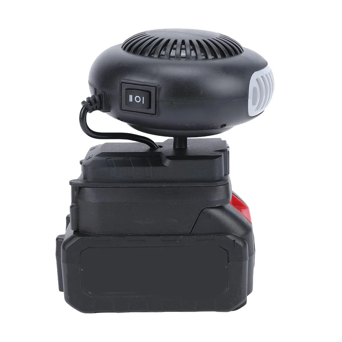 Calentador de Espacio con Batería, Calentador Portátil Inalámbrico de 12000 MAh con Salida de 170 W para Descongelador de Coche, Hogar Al Aire Libre