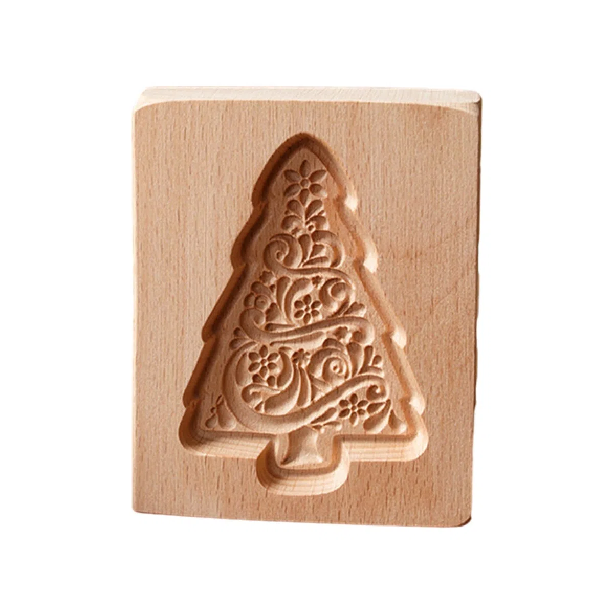Cortadores de galletas, Moldes de madera for galletas, galletas, galletas antiadherentes, galletas 3D de madera, animales, flores, copos de nieve, Papá Noel, lavavajillas, dulces de Chocolate
