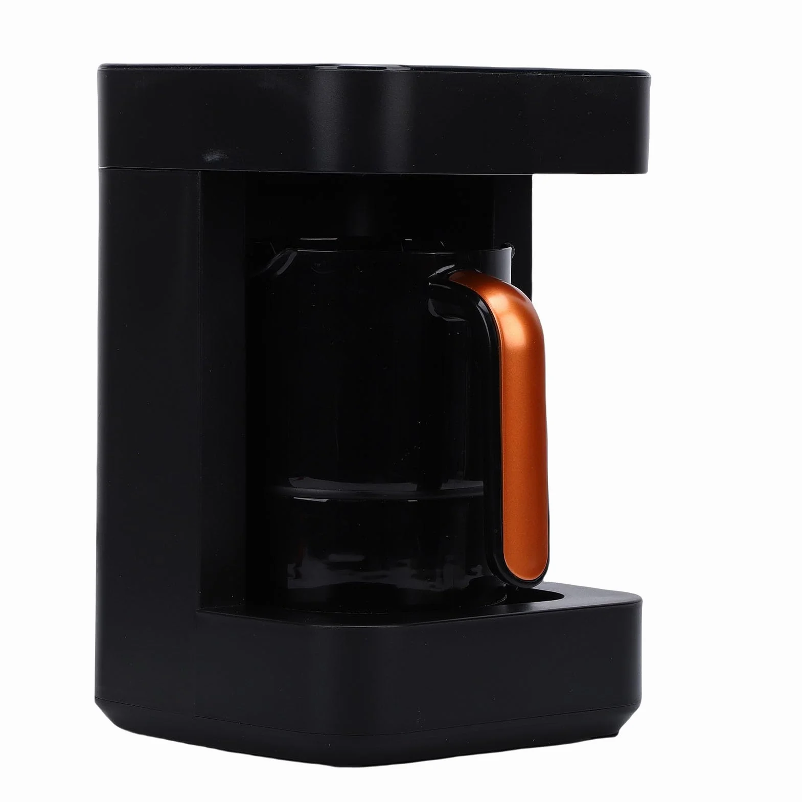 Turca Eléctrica 480ml, Máquina de Bebidas Calientes con Pantalla Digital, Control Preciso de Temperatura y Función de Agitación para Preparación Casera Familiar