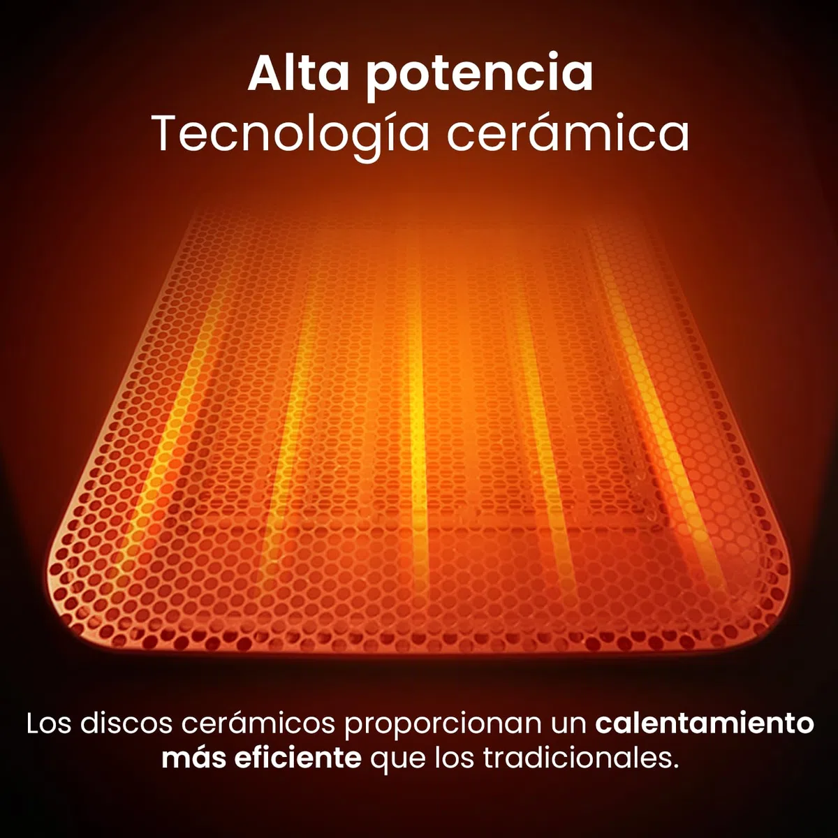 Pro Breeze Calefactor Bajo Consumo 1800 W con Oscilación Automática y 2 Niveles de Potencia – Para Casa, Habitaciones y Oficinas - Estufa Eléctrica