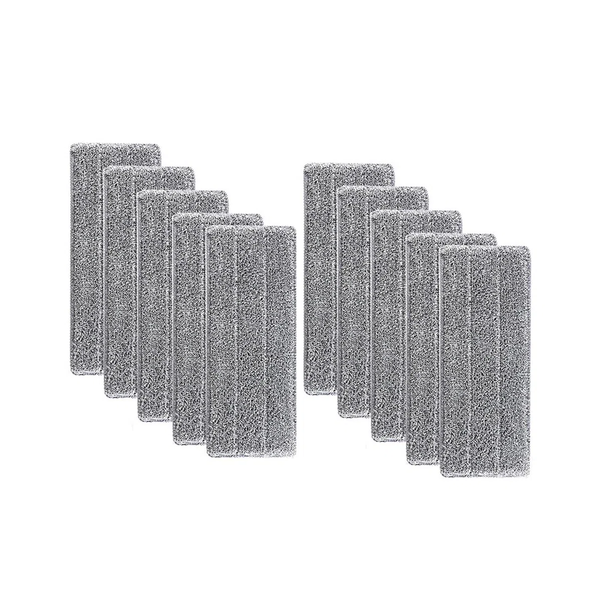 15/30 Uds Paño De Fregona Reemplazar Cabezal De Microfibra Almohadillas De Limpieza De Suelo Herramientas Planas Lavables, Almohadillas De Fregona Al Vacío(30pcs)