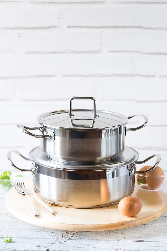 BRA Profesional | Cacerola Con Tapa de acero inoxidable Profesional 30 Cm