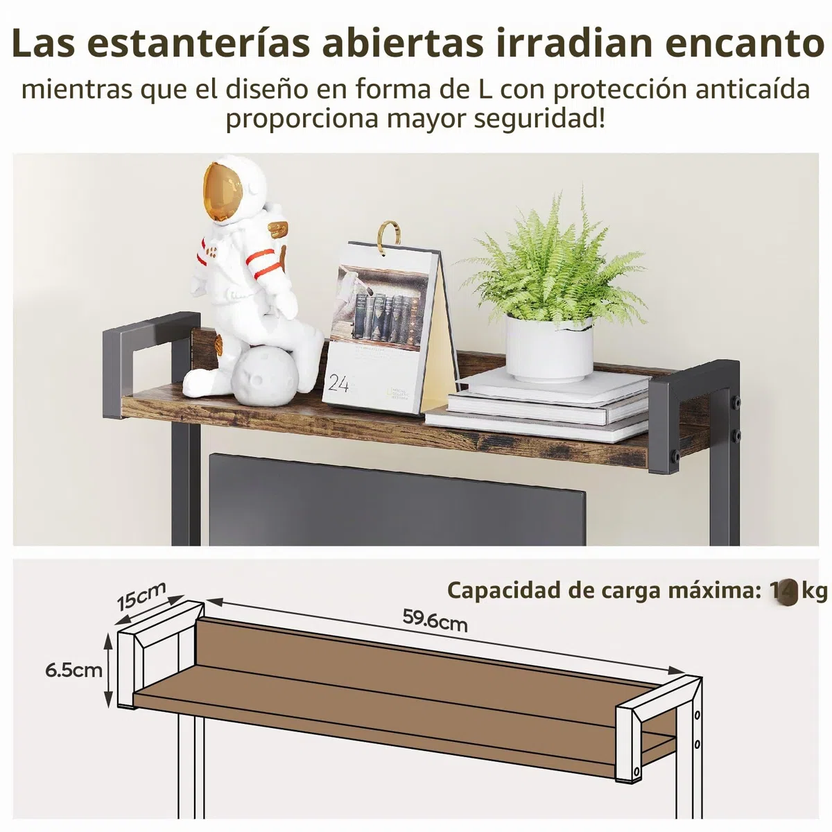 Bestier Pequeña mesa de ordenador de 64 cm con espacio de almacenamiento y cajones, adecuada para estudio, dormitorio, salón y espacios compactos (negro)