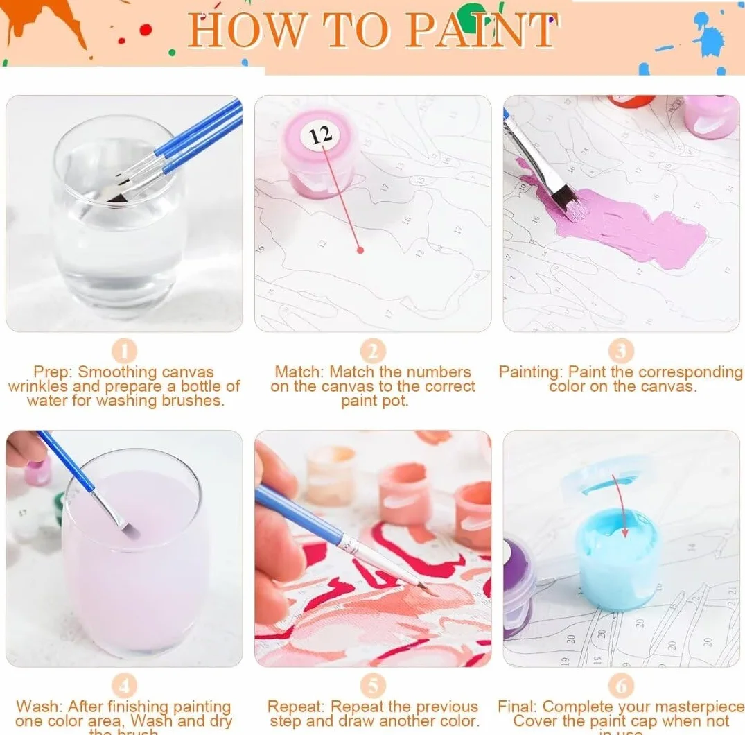 Pintura por Numeros Picos de las montañas nevadas Pintar por Numeros Adultos Niños, DIY Paint by Number Kit con Pinceles y Pinturas Acrilicos, Cuadros por Numeros, Decoración Hogar 100x70cm w-4860