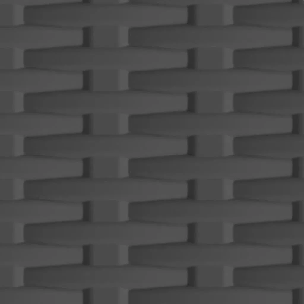 vidaXL Armario Estante Almacenaje Bastidor Servicio Herramienta Organizador Hogar Jardín Patio Oficina Garaje Plástico Diseño de Ratán 68x39x171,5 cm