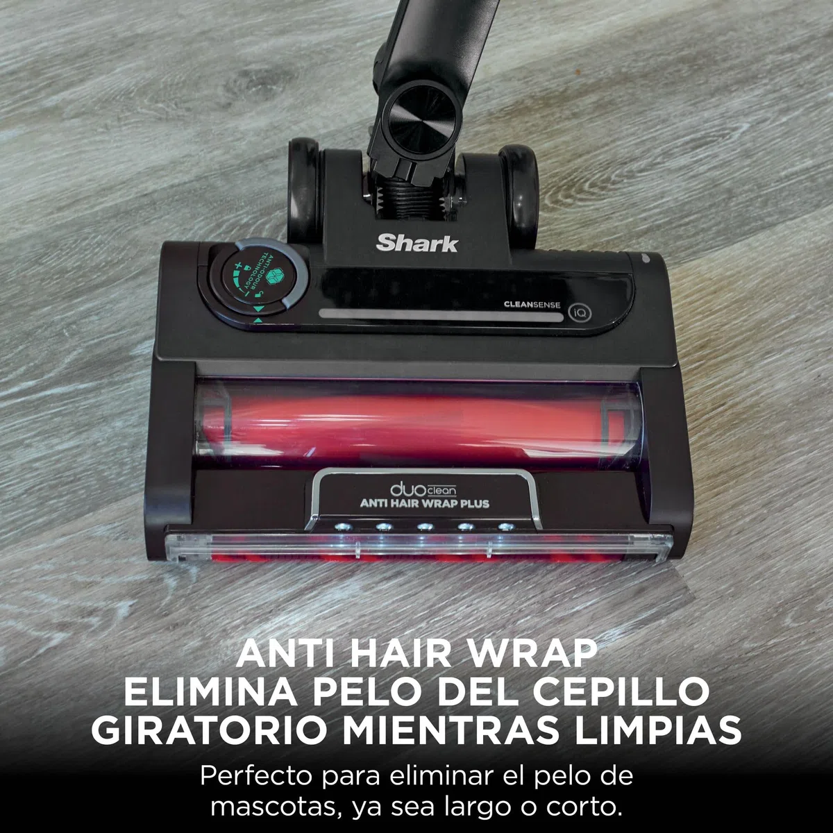 Shark Stratos Aspiradora sin Cable - Hasta 60 Minutos de Autonomía con Clean Sense IQ y Anti Hair Wrap - Incluye Kit de Limpieza para Coche - Cobre, IZ400EUTBK