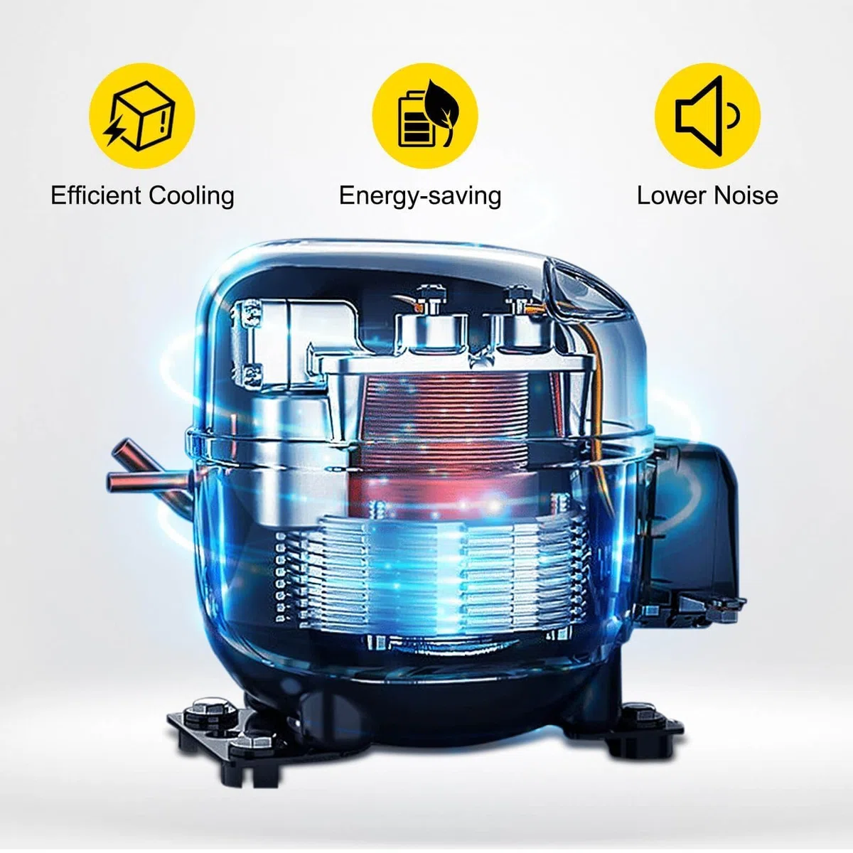 Máquina de hielo comercial 2000 kg/24 H, 1030 W, acero inoxidable, con capacidad de 59 kg, autolimpieza, ahorro de energía, para bares, restaurantes y cocina doméstica