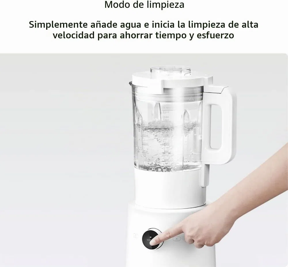 Xiaomi Smart Blender, batidora 1000 W, caliente y frío, 8 cuchillas acero, Wifi y control App, pantalla Oled, 2 botones táctiles