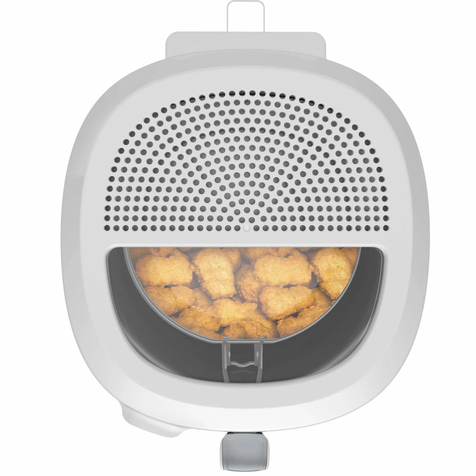 Moulinex - Freidora Uno AF2031 para 4 personas, capacidad de 1 kg, 1,8 l de aceite, color blanco