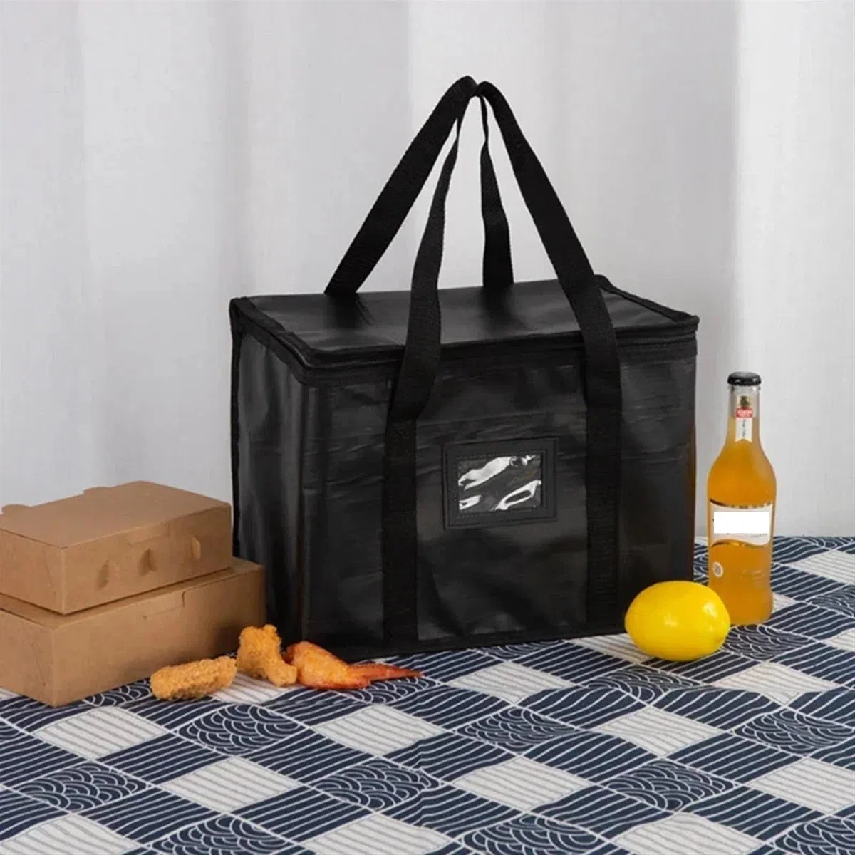 Bolsa térmica aislante, Bolsa de entrega de alimentos con aislamiento for camping y picnic 16L-70L(28l-2pcs)