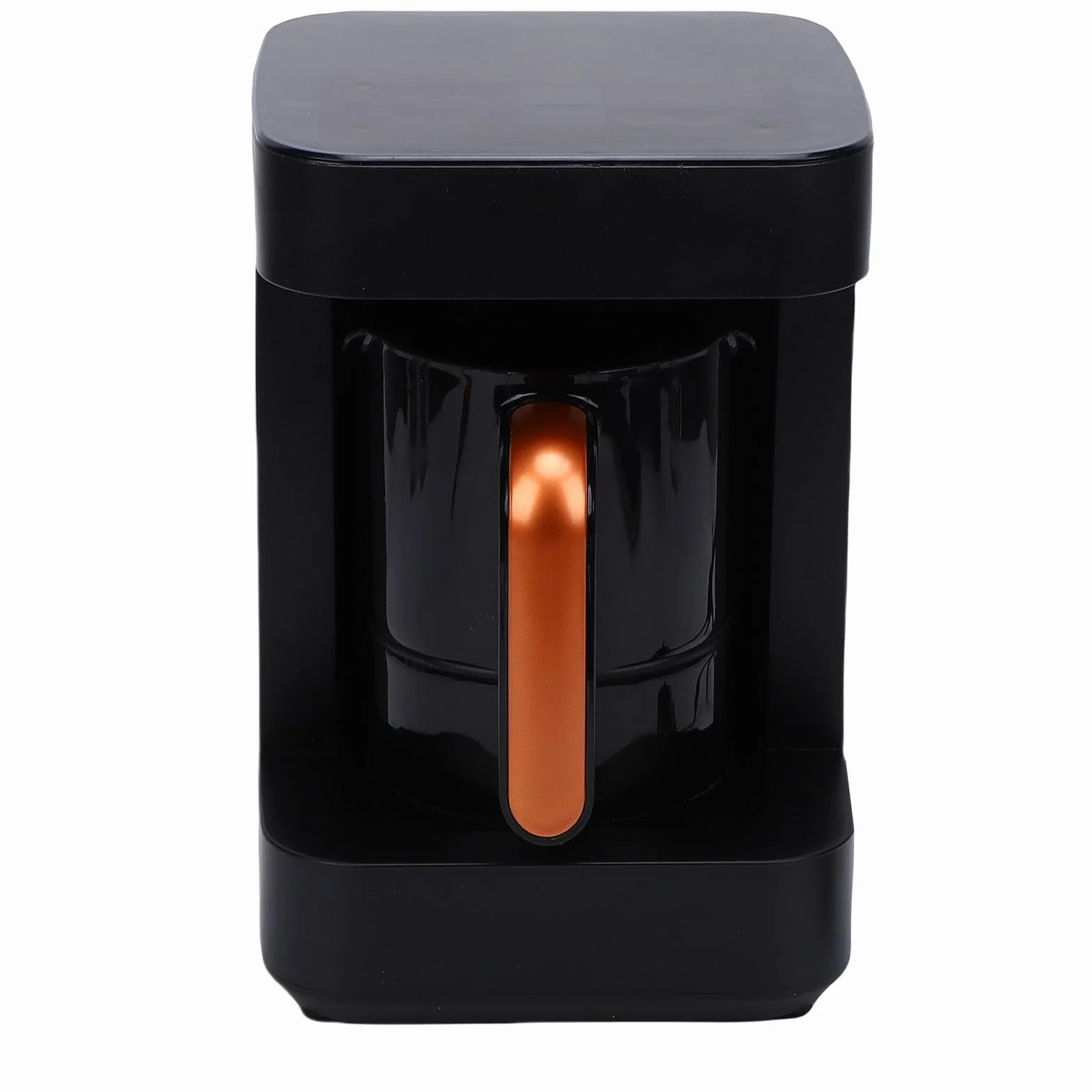 Turca Eléctrica 480ml, Máquina de Bebidas Calientes con Pantalla Digital, Control Preciso de Temperatura y Función de Agitación para Preparación Casera Familiar