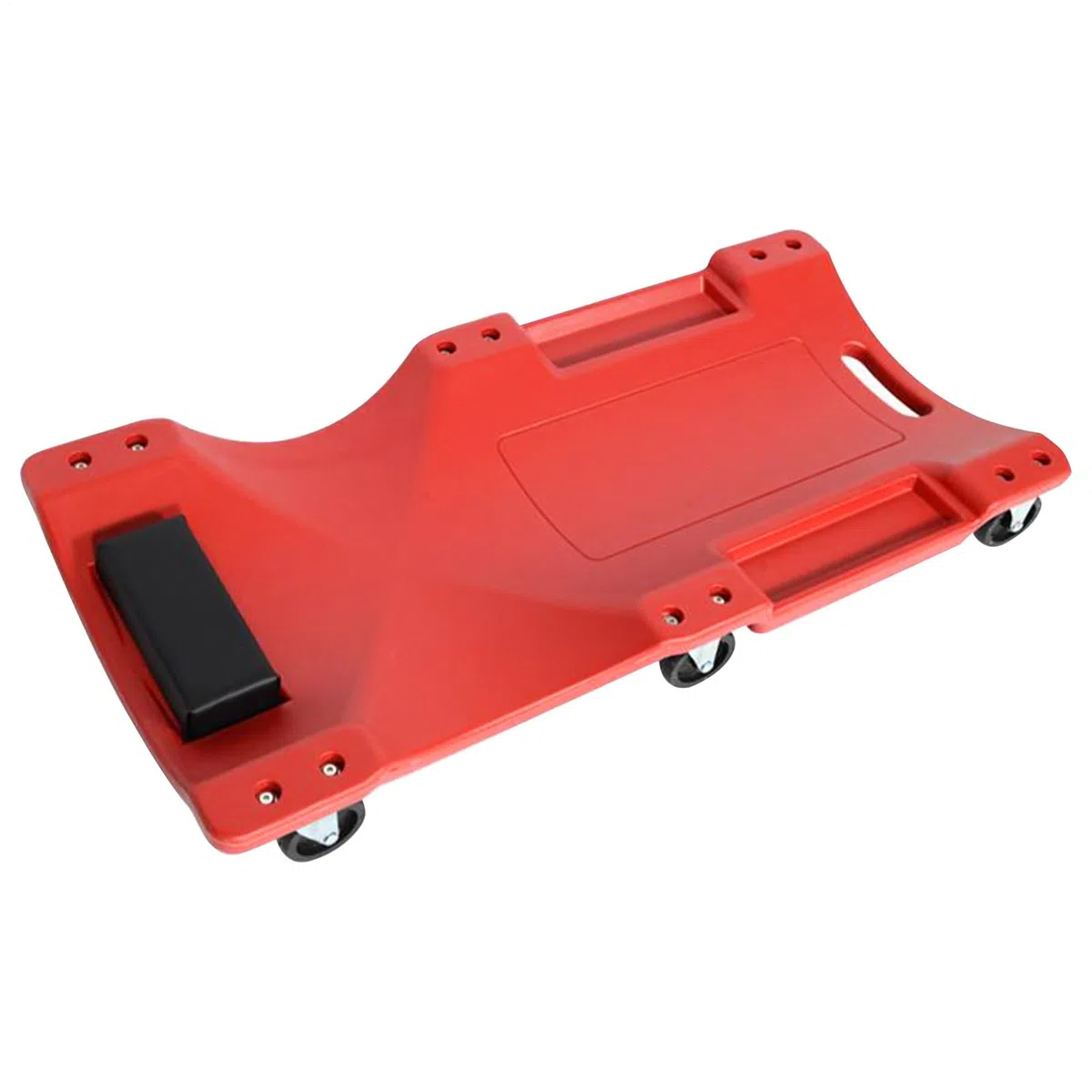 Silla De Mecánico con Ruedas - Rampa Elevadora para Coche - Plataforma Acústica de 92 cm con Ruedas Antideslizantes para Rotación de Neumáticos y Cambio de Aceite en Talleres de