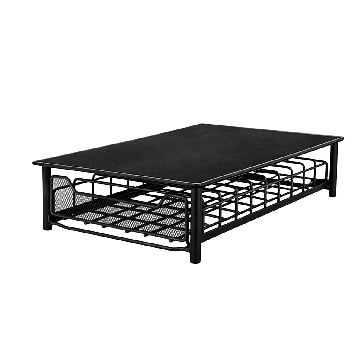 Coffe Pod Portacápsulas con extractor Soporte de metal de fácil acceso | Organizador de extracción para monodosis para cocina, salón, dormitorio, oficina