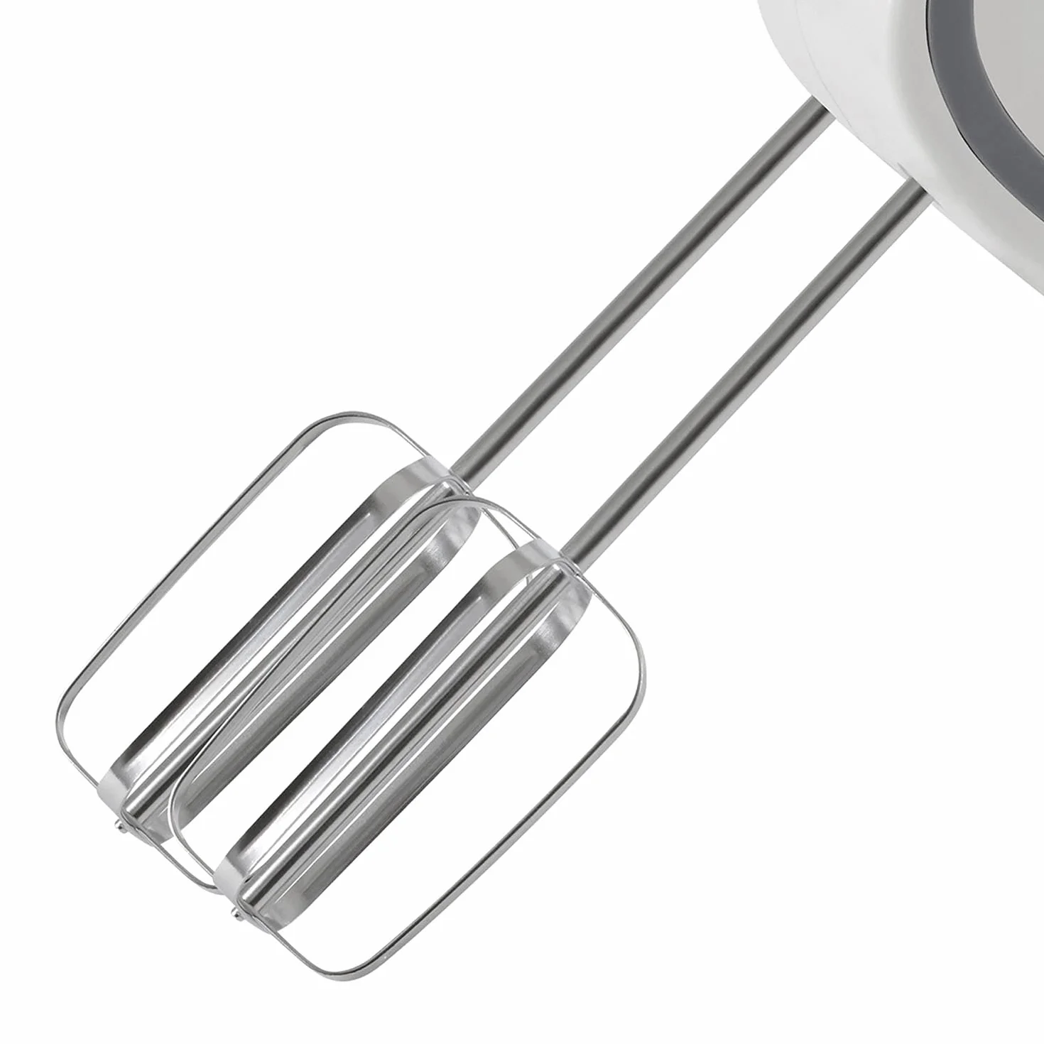 TM Electron TMPBA114 batidora amasadora para repostería de 450 w con bol 2.5l de acero inoxidable, ganchos para amasar, varillas y tapa antisalpicadura transparente