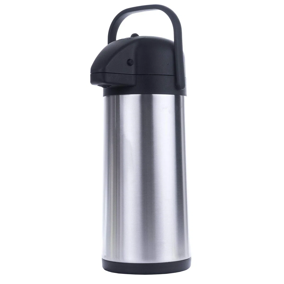 1a-Handelsagentur Termos de acero inoxidable con doble pared con bomba de 3 litros