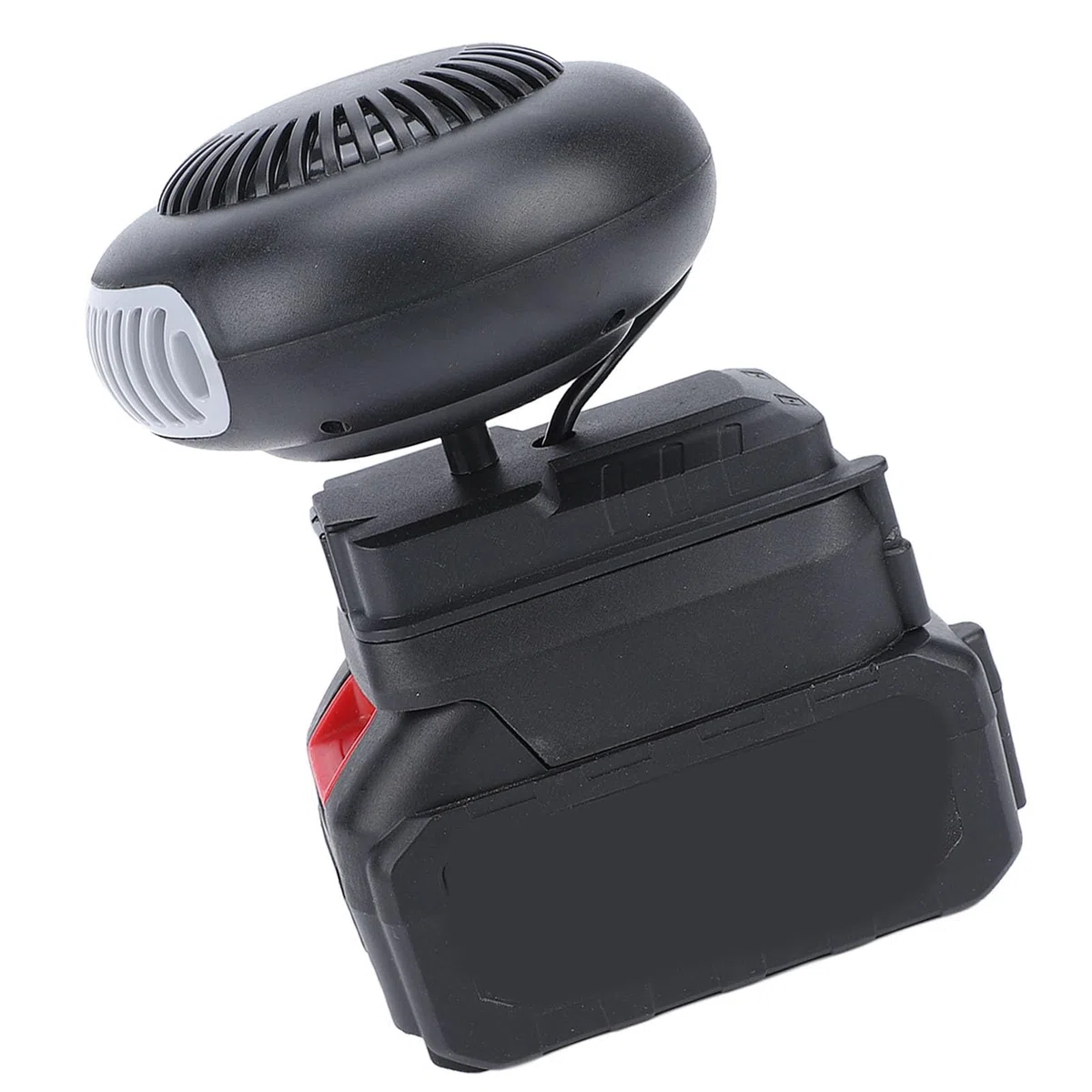 Calentador de Espacio con Batería, Calentador Portátil Inalámbrico de 12000 MAh con Salida de 170 W para Descongelador de Coche, Hogar Al Aire Libre