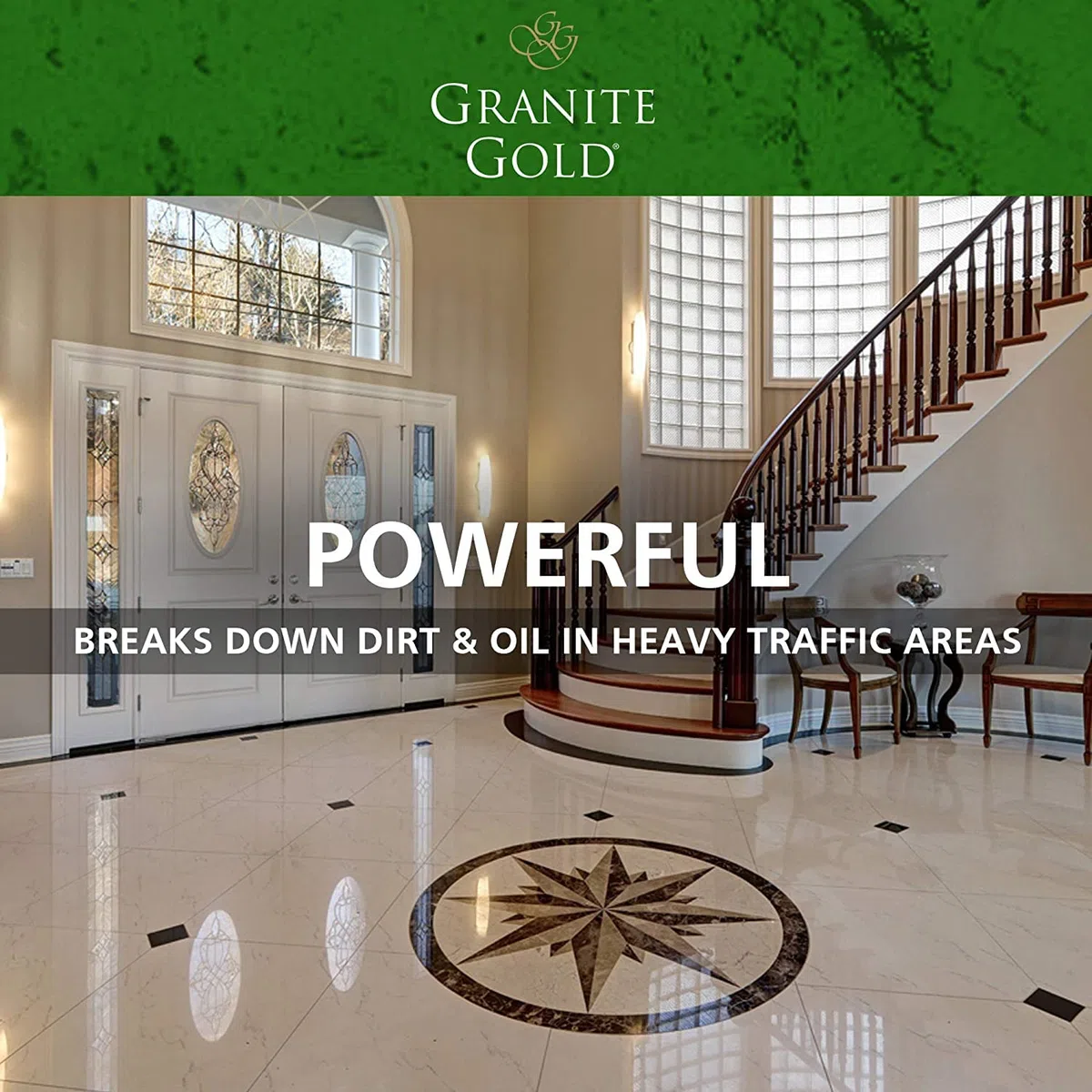 Granite Gold Stone and Tile Floor Cleaner GG0210, 32-Ounce Concentrated Formula