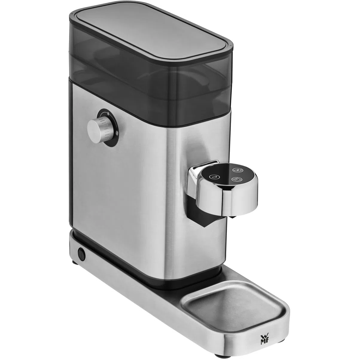 WMF Lumero Molinillo de Café Eléctrico para Espresso, Muelas Cónicas de Acero Inoxidable, 40 Niveles de Molienda, Capacidad 150 g, Coffee Grinder