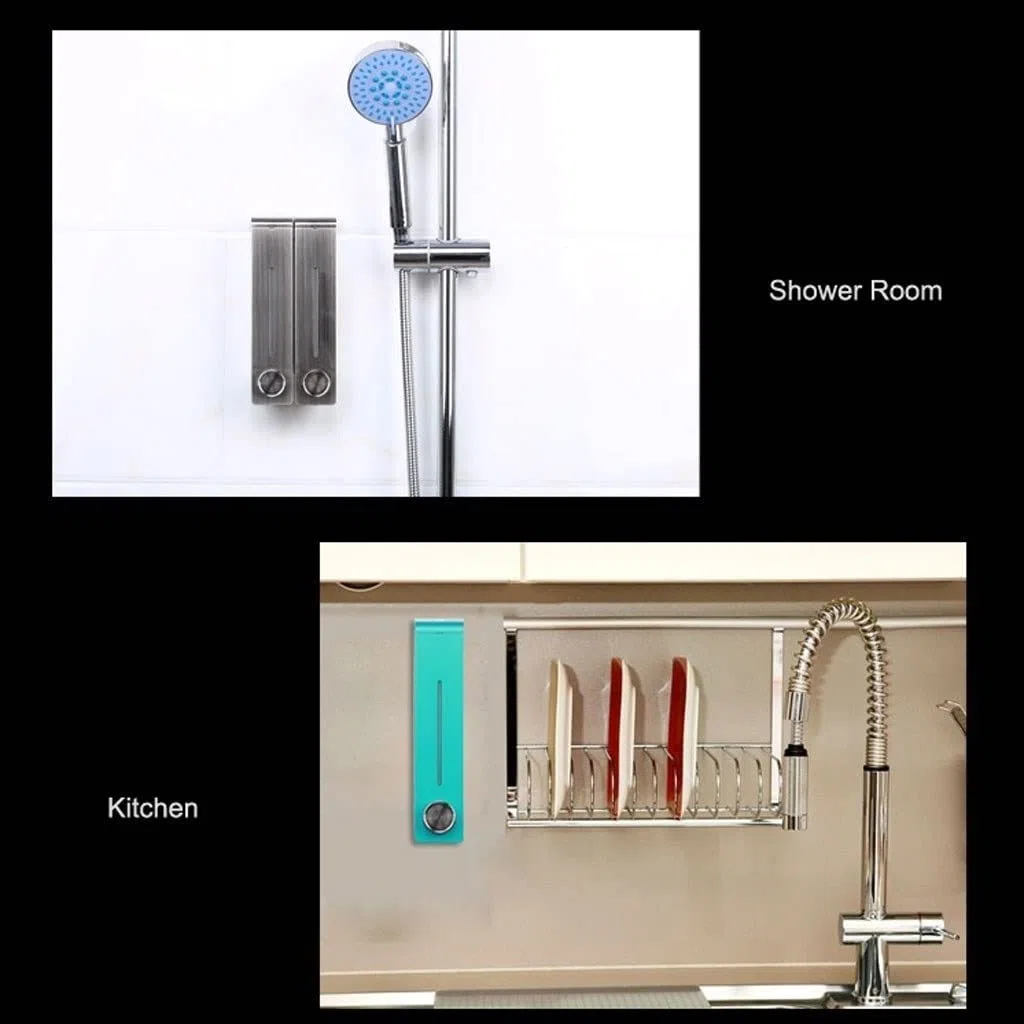 Dispensadores de jabón Dispensador de jabón de encimera Cocina Restaurante Loción Bottle Shampoo Dispensador for champú Ducha Gel Masaje Aceite (10 oz) Dispensador De Jabón para Baño(H)