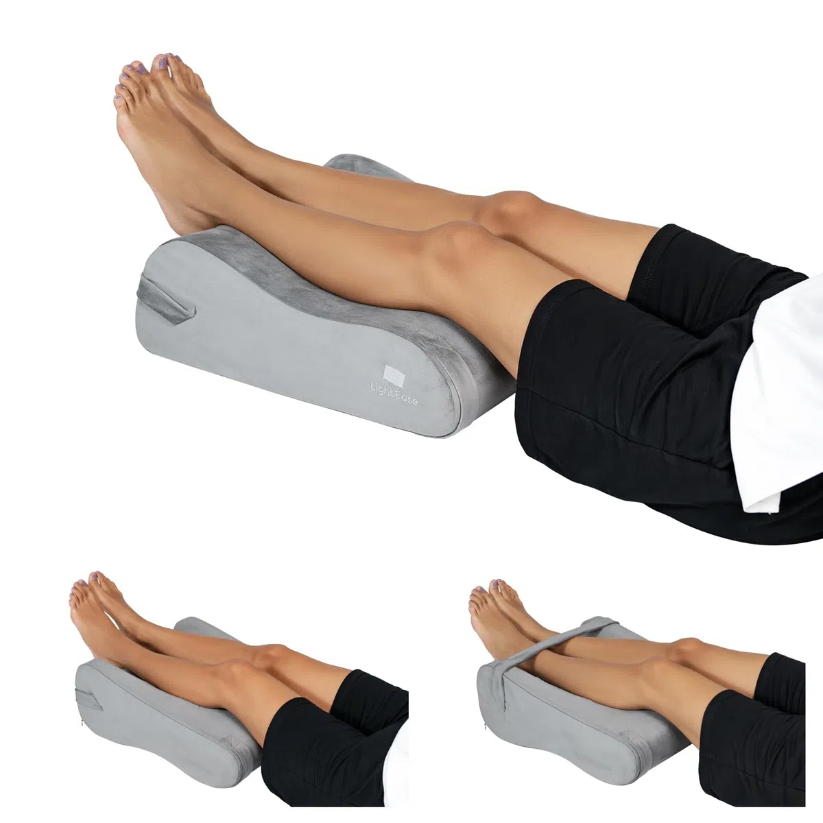 Almohada de elevación de piernas para dormir, leer, descansar