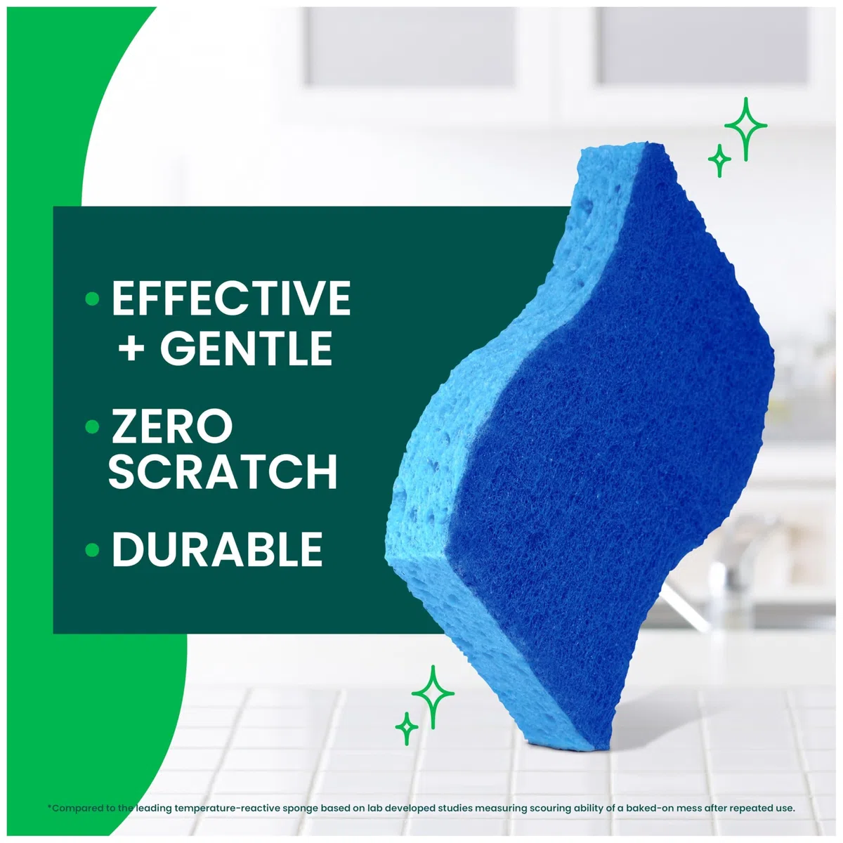 Scotch Brite - Esponja antiarañazos, Color Azul