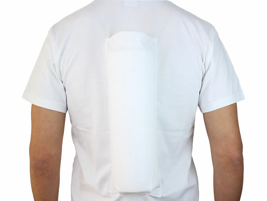Comfort Anti – Camiseta Antirronquidos para prevenir la espalda Situación En schlaf. en Flex Point Set con dormir Consejo ABC, color blanco