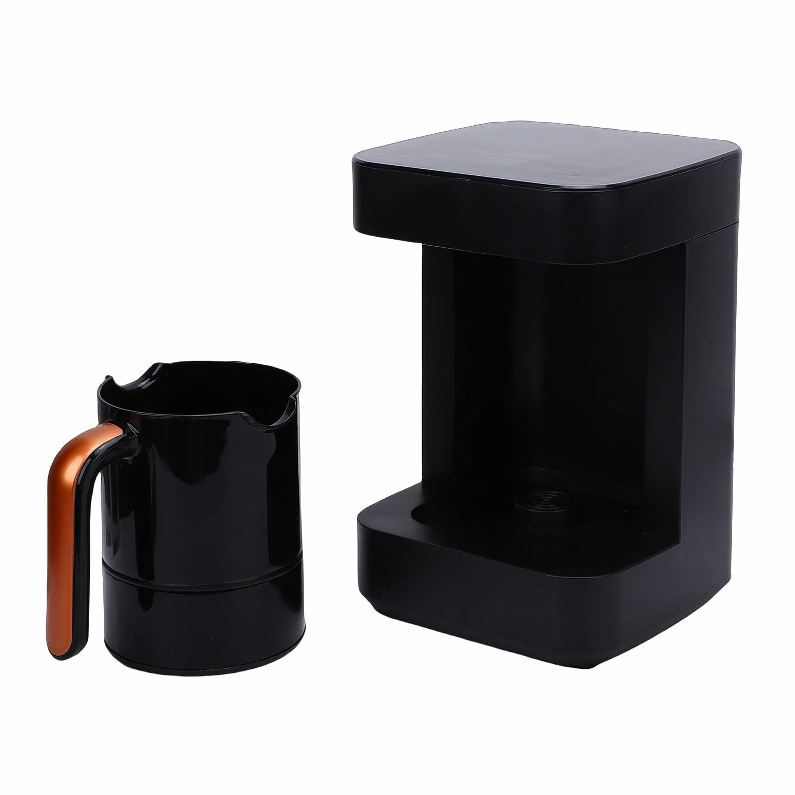 Turca Eléctrica 480ml, Máquina de Bebidas Calientes con Pantalla Digital, Control Preciso de Temperatura y Función de Agitación para Preparación Casera Familiar