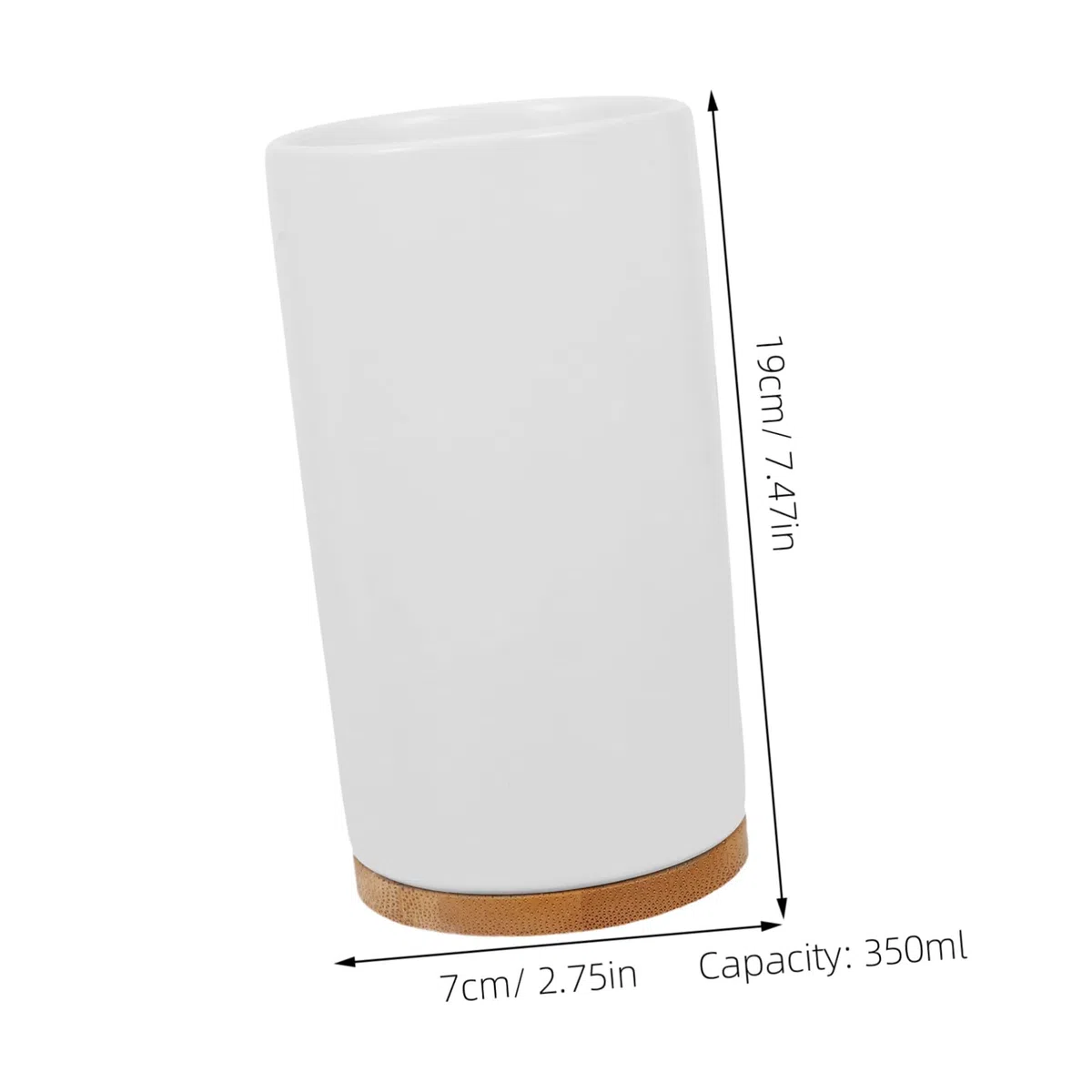 Mobestech Dispensador de Jabón y Vaso para Cepillos de Dientes Accesorios de Cerámica Blanco Conjunto de Baño Portátil y Práctico Portátil y Práctico para Baño y Tocador para Baño y Tocador