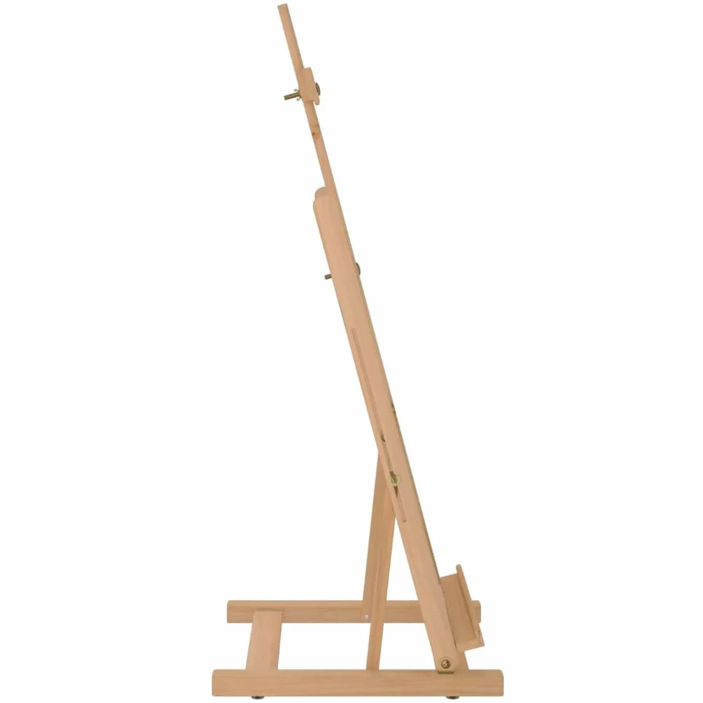 Mangloder Caballete de mesa de pino macizo 29,5 x 33 x 80 cm, altura ajustable, plegable, ideal para artistas, estudiantes, profesionales, ayuda flexible para pintar y presentar para oficina, taller