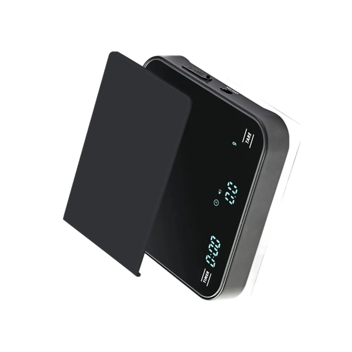 Báscula de Cocina Digital en Miniatura con pesaje de precisión y temporizadores multifuncionales para Preparar café Diseño Compacto Herramienta de pesaje de Cocina con Apagado automático