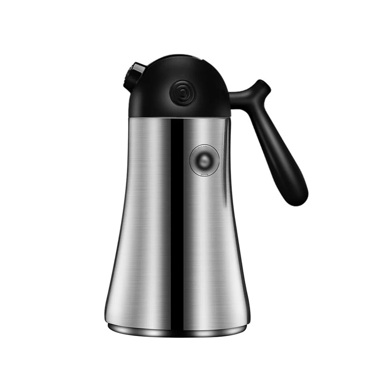Botella dispensadora de aceite, dispensador de aceite de oliva y vinagre de acero inoxidable, contenedor de condimentos con tapa automática para cocinar, salsa de soja y aderezo, accesorios de cocina
