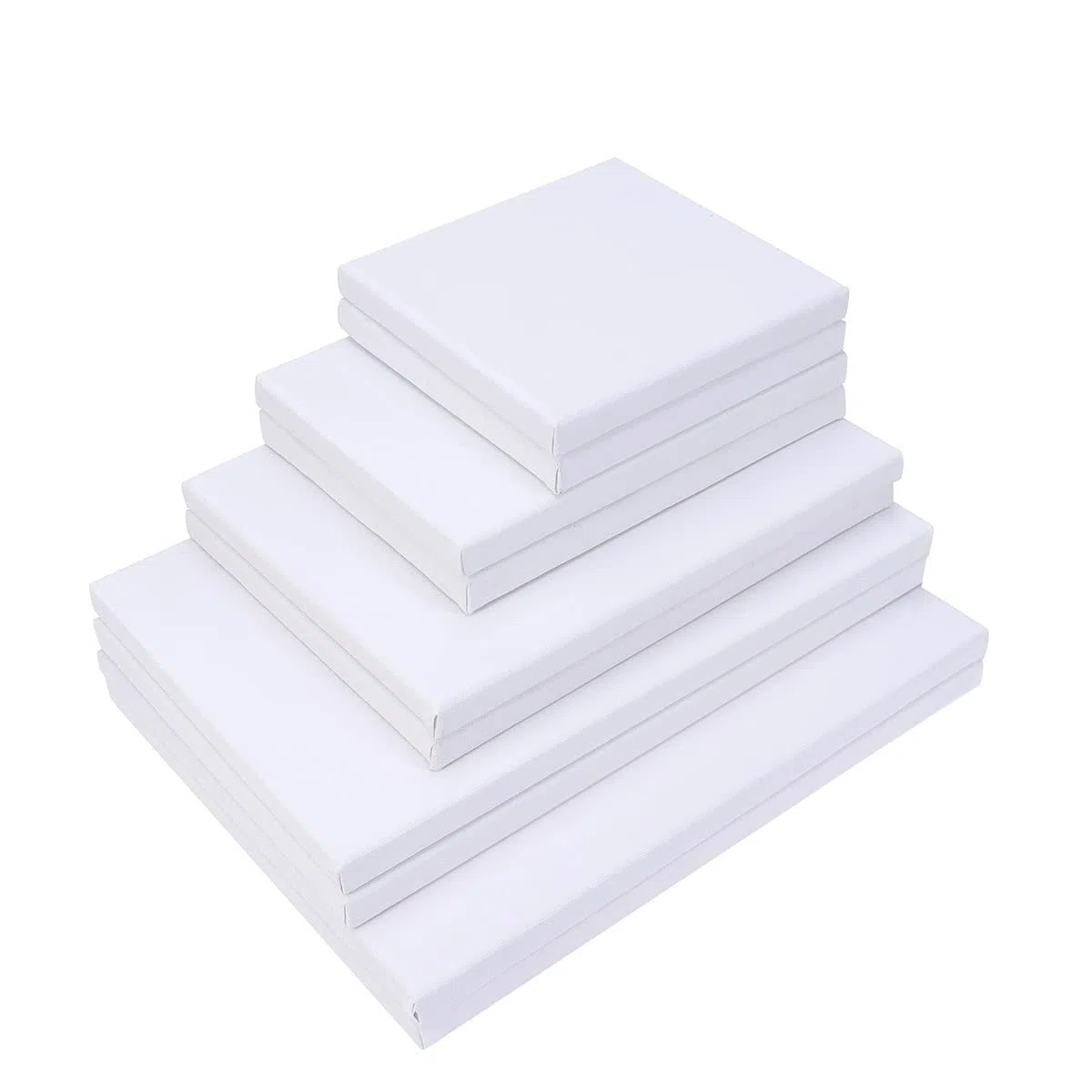 Lienzos para Pintar 1 0PCS Pintura al óleo Lienzo Pintura de Madera Marco algodón Blanco Estirado Lienzo Marco Dibujo Pintura Bricolaje Artista estirado Lienzo Paneles de Lienzo 772