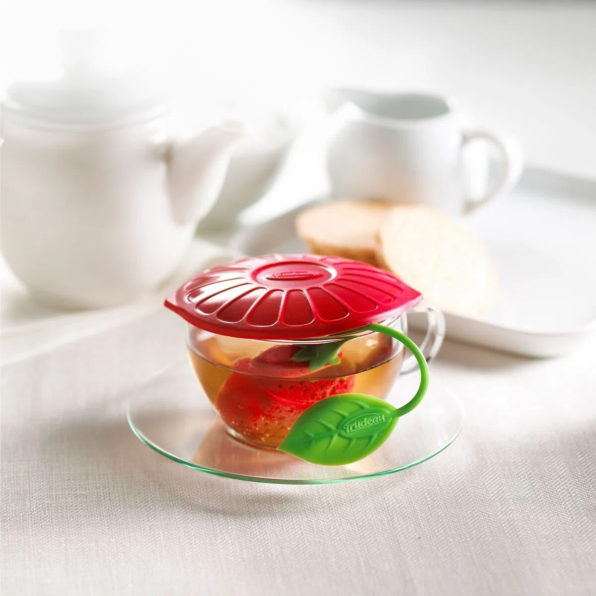 Trudeau 0998005 – Infusor de té con Tapa y platillo