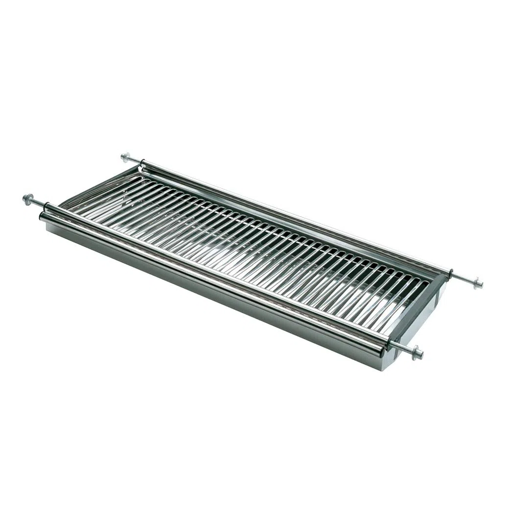 LMG Escurridor de Platos y Vasos Acero Inoxidable para Muebles de Cocina (900)