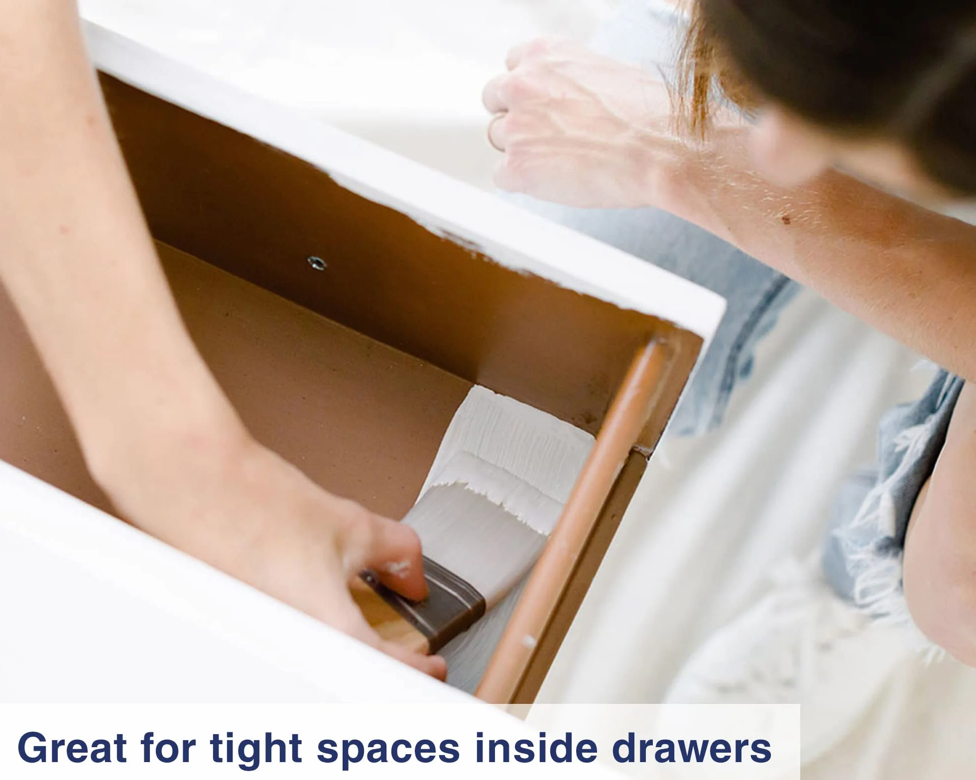 Juego de Pinceles de Pintura, 5 Piezas, Ideal para Muebles o Manualidades, con lo Mejor de Zibra!