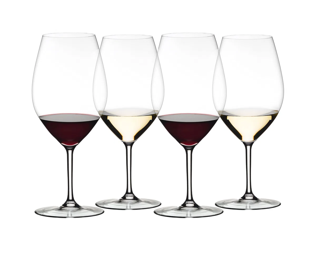 Riedel Wine Friendly 001 Magnum Juego de 4 Copas de Vino Tinto Copa de Vino Blanco 995ml