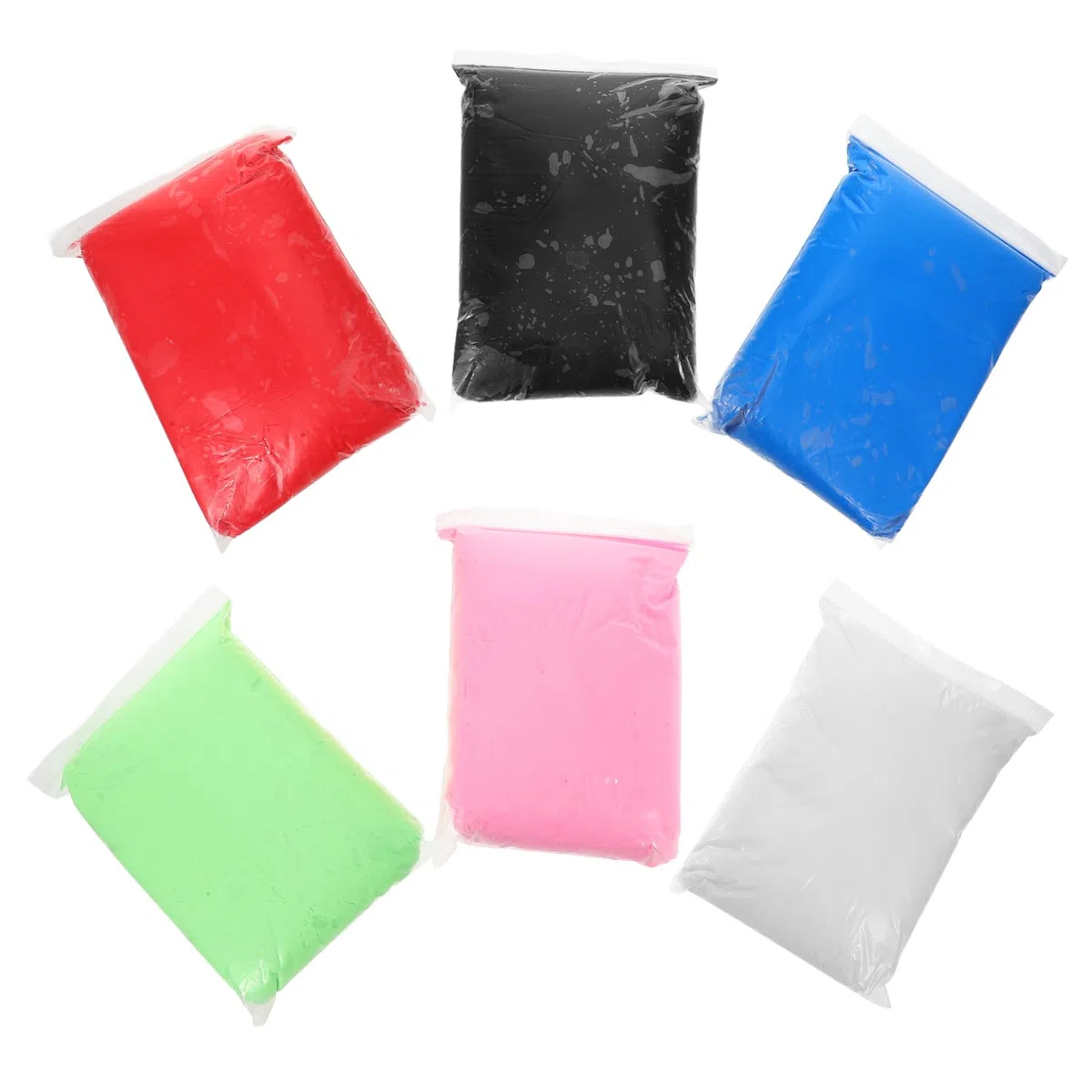 6bolsas Kit De Arcilla De Secado Al Aire Paquete De Arcilla Para Manualidades Infantiles Para Bricolaje