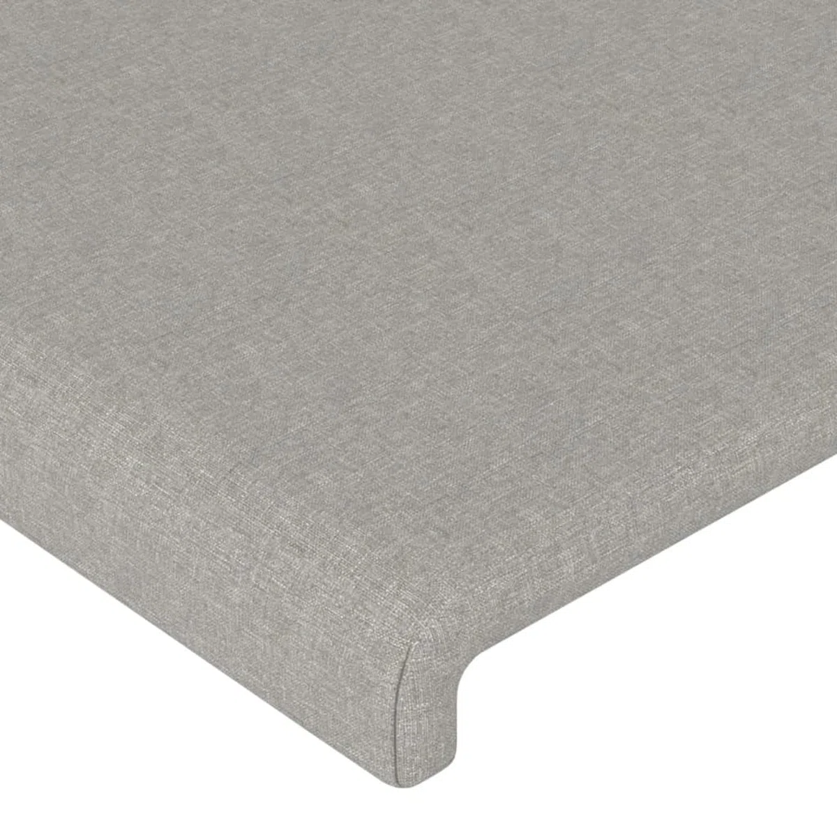 Cabeceros 2 Unidades, Cabezal De Cama, Cabezales Dormitorios Modernos, Cabecera para Cama, Cabeceira Cama, Tela Gris Claro 72x5x78/88 cm